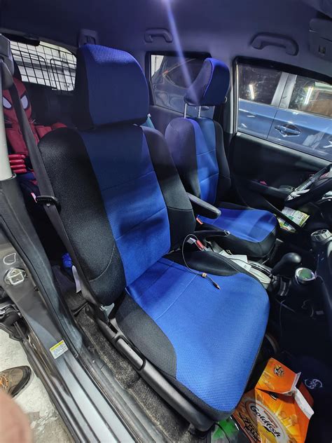 Installed some CoverKing seat covers : r/hondafit