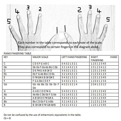 MAJOR SCALE FINGERING : r/piano