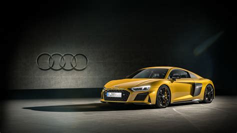 1920x1080 Audi R8 Yellow 4k Laptop Full HD 1080P ,HD 4k Wallpapers,Images,Backgrounds,Photos and ...