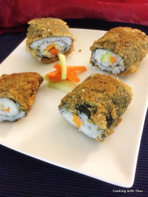 Tempura Sushi Rolls – Cooking with Thas – Smart Cooking, Smart Living