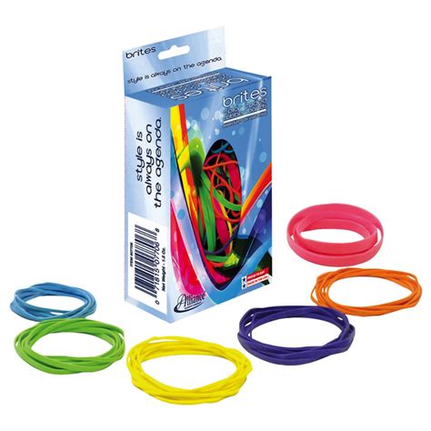 Colored Rubber Bands - 3 oz.