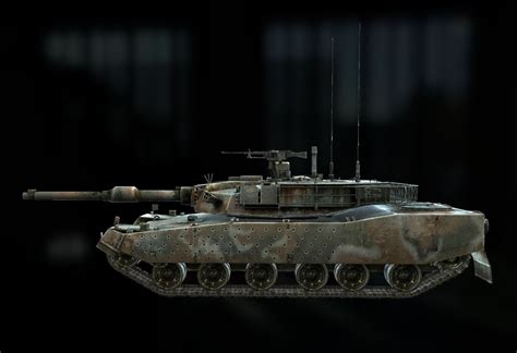 K1A1 Tank 3D Model $129 - .max .obj .unknown - Free3D