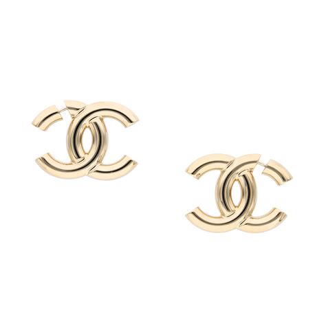 Chanel Light Gold Metal CC Earrings, 2017 Available For Immediate Sale At Sotheby’s