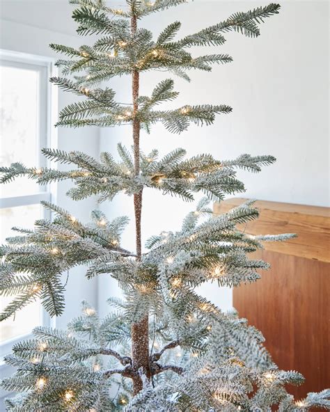 Frosted Alpine Balsam Fir Artificial Christmas Tree | Balsam Hill