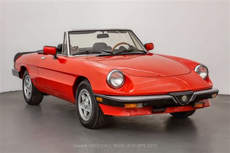 1985 Alfa Romeo Spider Veloce Convertible Stock # 15673-374 visit www.karbuds.com for more info