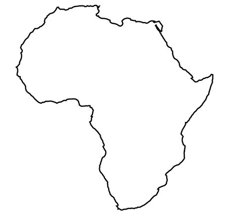 Africa Map Outline Png - ClipArt Best