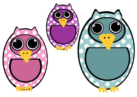 Polka Dot Owl Clip Art Free Stock Photo - Public Domain Pictures