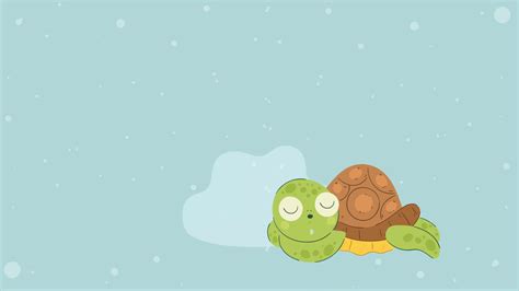 Cute Turtle Sleeping Character Animation Stock Footage SBV-347563018 - Storyblocks