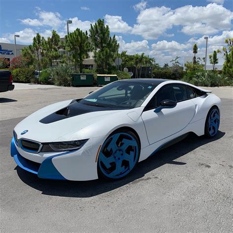 BMW I8 Frozen Blue - The Auto Firm