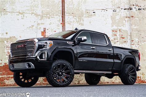 Lifted 2019 GMC Sierra 1500 with 6 Inch Rough Country Lift Kit and 22× ...