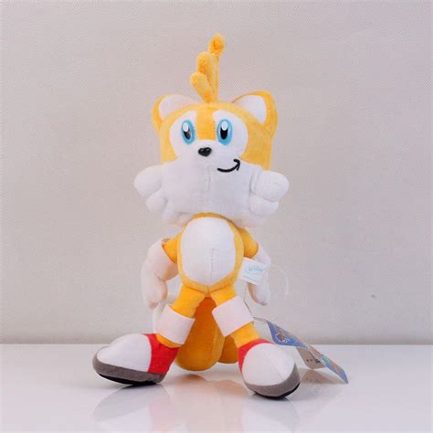 Sonic The Hedgehog Sonic and Tails Plush Doll Anime Stuffed Toy 8" US Shipped | #2000132784