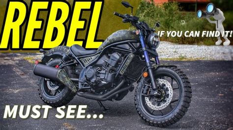 NEW Honda Rebel 1100 Scrambler Motorcycle Build Review! | CMX1100 DCT