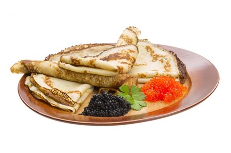 Russian pancakes on white 12885597 Stock Photo at Vecteezy