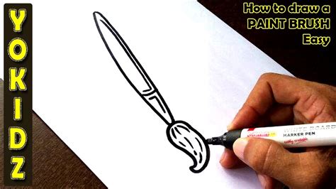 How To Draw Paint Brushes - Swimmingkey13