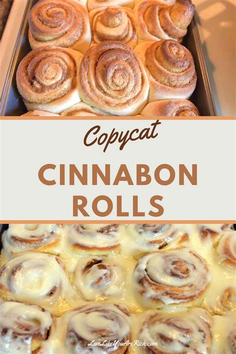 Cinnabon Copycat Recipe