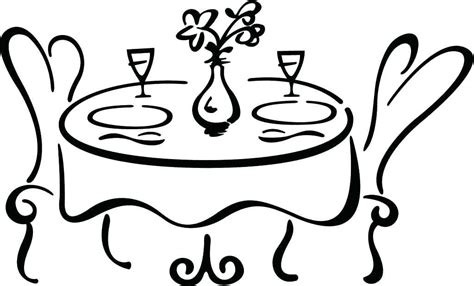 Dinner Clip Art Black And White / Thanksgiving dinner clip art black and white von miller dance.