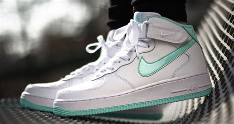 The Nike Air Force 1 Mid GS White/Artisan Teal Is Available Now | Nice Kicks