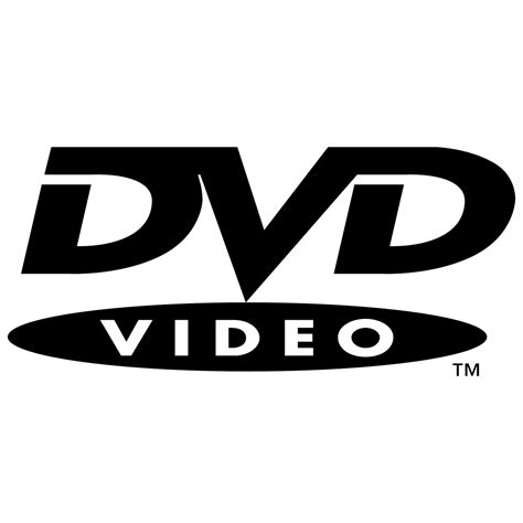 DVD Video Logo Black and White (2) – Brands Logos