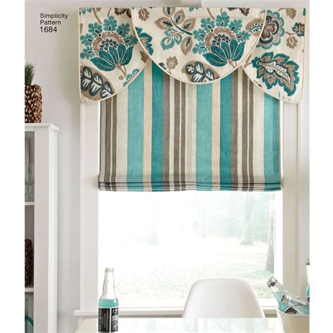 pattern and instructions to create a variety of modern window treatments with a combina ...