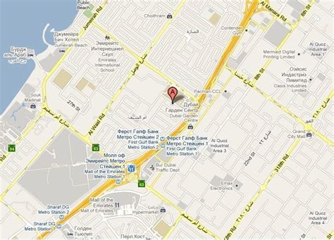 Oman Street Al Qusais Map