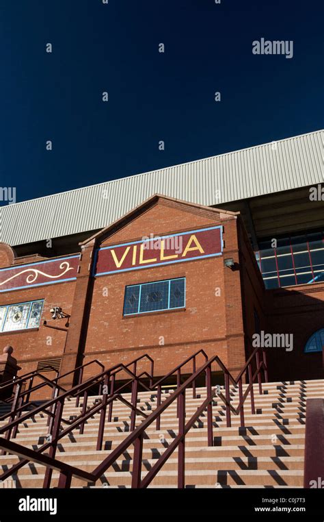 Aston Villa Football Club Aston Birmingham West Midlands England UK Stock Photo - Alamy