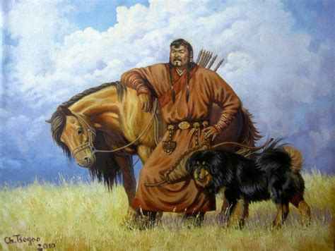 Mongolian_dogs | Art history, Tribal warrior, Ancient warriors