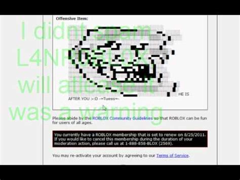 Roblox Warning, TROLL FACE - YouTube