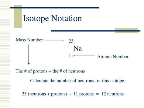 PPT - Isotope Notation PowerPoint Presentation, free download - ID:818639