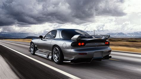 Mazda RX 7 FD3S RE Amemiya Rear Wallpaper,HD Cars Wallpapers,4k Wallpapers,Images,Backgrounds ...