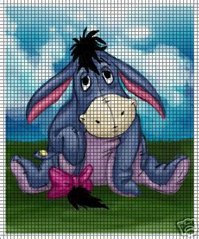 Eeyore Painting Crochet Pattern-CGCT-101694