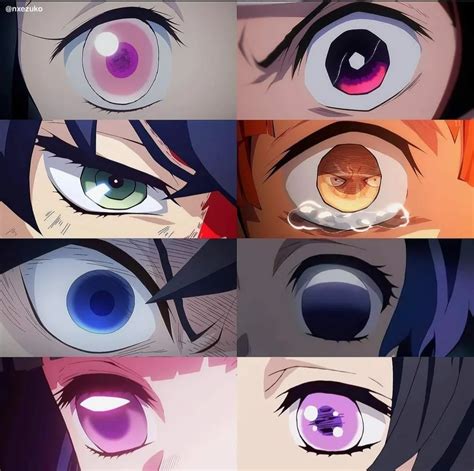 the eyes of the Demon Slayers : DemonSlayerAnime | Drawing anime bodies, Anime eyes, Anime demon