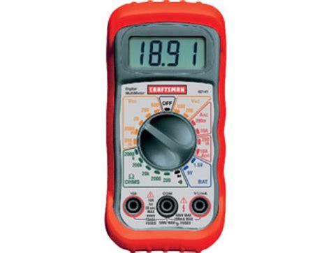 48% off Craftsman 34-82141 Digital Multimeter, $13 + Free Store Pickup