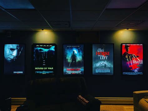 Black Movie Poster Light Boxes – Snapper Display Systems – Perth WA