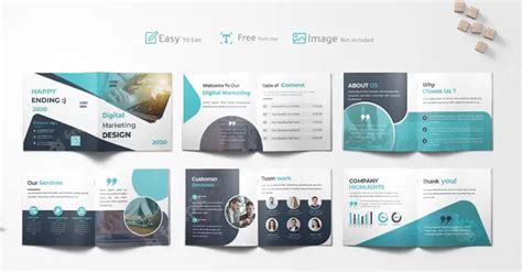 10 Free Marketing Booklet Templates for Your Promotional Materials ...