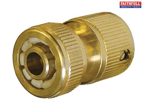 BRASS FEMALE HOSE CONNECTOR 1/2IN - Stock Exe Building Supplies