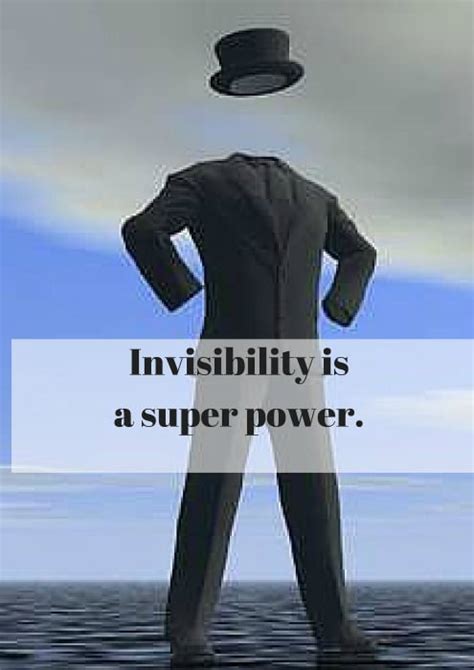 The magic of invisibility - Carol Cassara