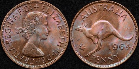 Australia 1964m Penny Uncirculated – Our Coin Catalog