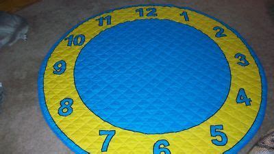 The Big Comfy Couch - Clock Rug "Wow! 50" Big | #141103510