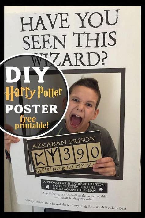 Harry Potter Have You Seen This Wizard Printable - Printable Word Searches