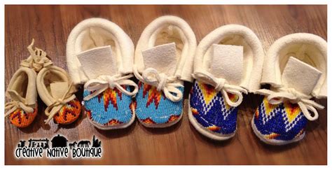 Creative Native Boutique: A Mini & 2 Baby-size moccasins...