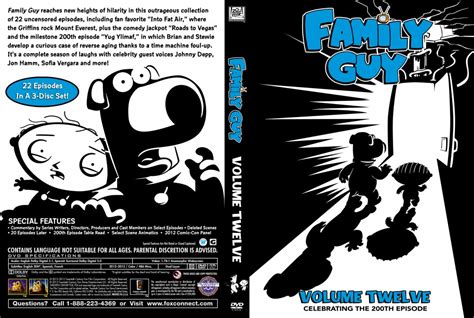 Family Guy Vol 12 v1 - TV DVD Custom Covers - Family Guy Vol 12 v1 ...