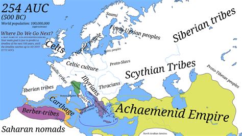 [Self-repost] Europe, 500 BC : AlternateHistory