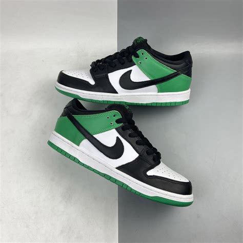 Nike SB Dunk Low Classic Green/Black-White For Sale – The Sole Line