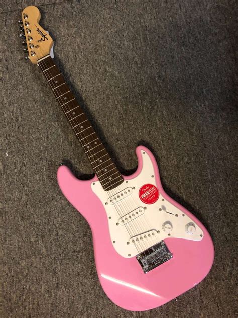 Mini Stratocaster® PINK – Small Strat, Big Sound | Fender