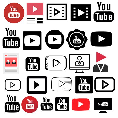 Icon Youtube Logo vector (.cdr) Free Download - BlogoVector