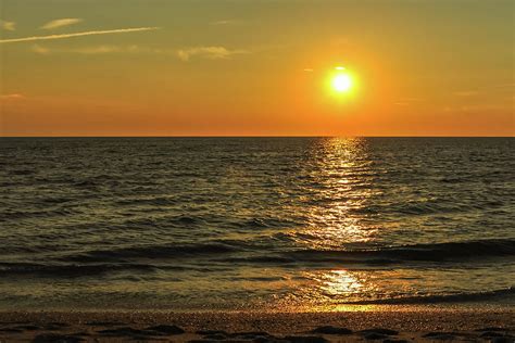 Sunset Beach Cape May Point New Jersey Photograph by Terry DeLuco