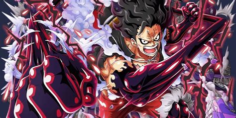 One Piece's Luffy Cuts Loose in Epic New Statue of Gear 4th Snakeman