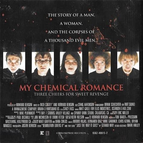 MCR's Three Cheers For Sweet Revenge Celebrates Sixteen Years