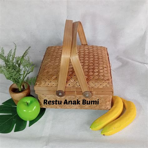 Jual TERURAH (A100) Sokase Bambu Jinjing 25x25cm | Hampers makanan ...