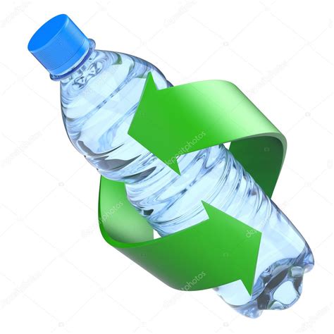 Plastic bottle recycling concept — Stock Photo © mipan #10631853